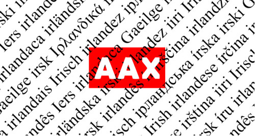 AAX Irish Language Pack AAX Irish Language Pack