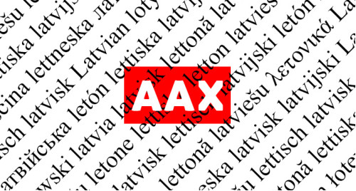 AAX Latvian Language Pack