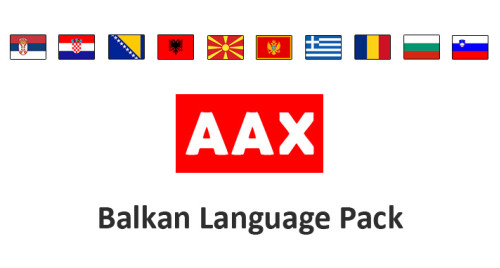 AAX Balkan Language Pack