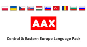 AAX Central & Eastern Europe Languages Pack