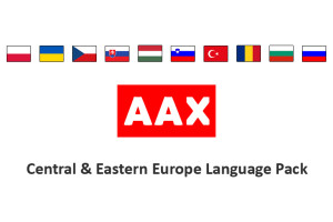 AAX Central & Eastern Europe Language Pack