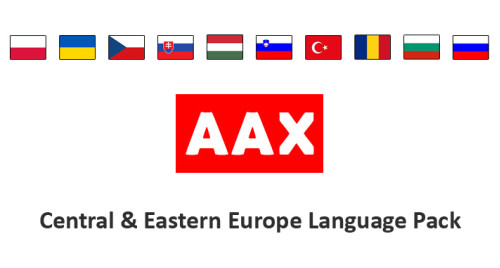AAX Central & Eastern Europe Language Pack