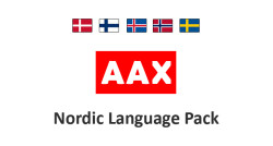 AAX Nordic Languages Pack