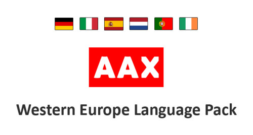 AAX Western Europe Language Pack