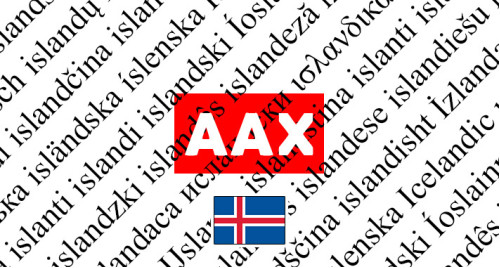AAX Icelandic Language Pack