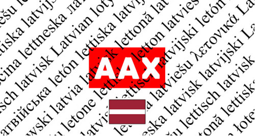 AAX Latvian Language Pack